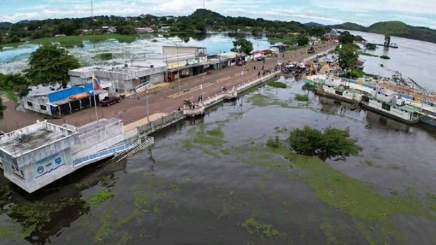 Río Orinoco superar cota