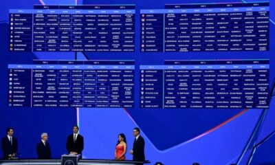 Sorteo de Champions - Agencia Carabobeña de Noticias