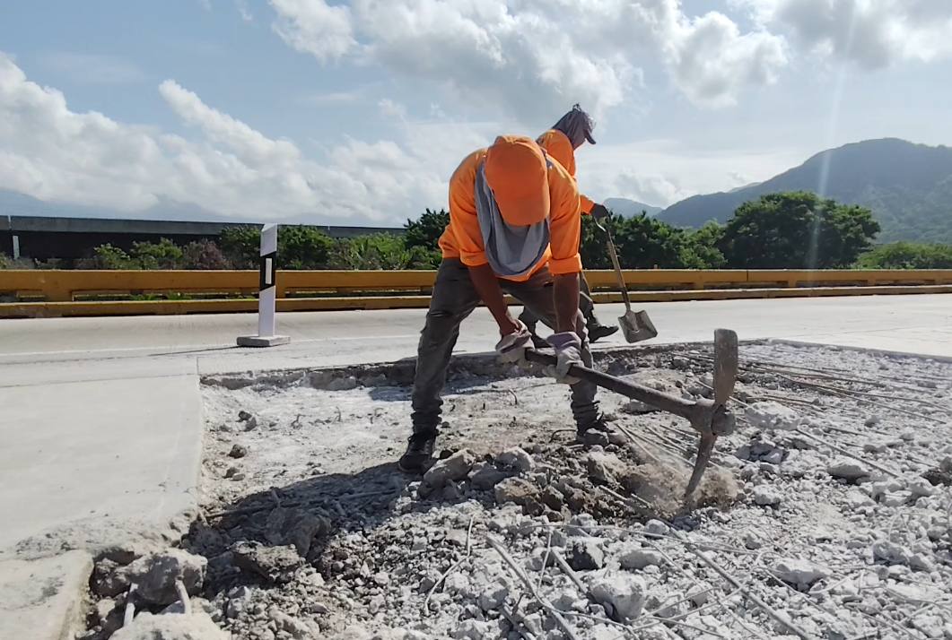 mantenimiento viaducto La Cabrera