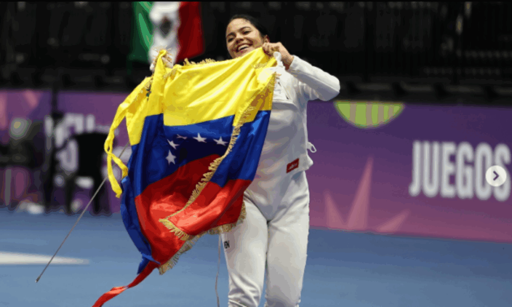 Espada femenina da primer oro - Agencia Carabobeña de Noticias