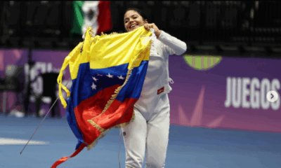 Espada femenina da primer oro - Agencia Carabobeña de Noticias