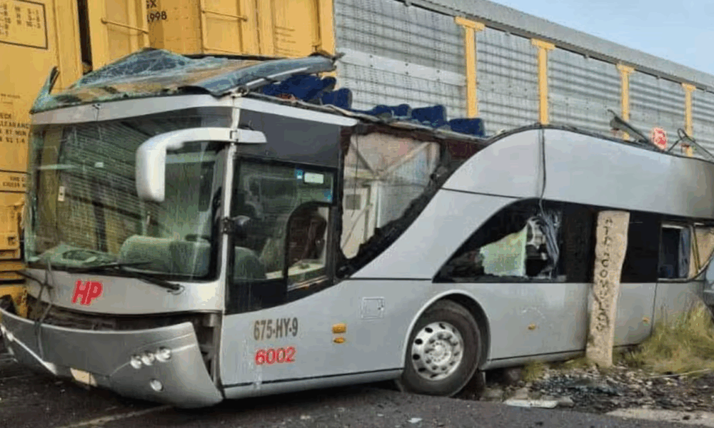 Accidente ferroviario México