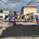 Bacheo en carretera nacional Güigüe-Valencia - Agencia Carabobeña de Noticias
