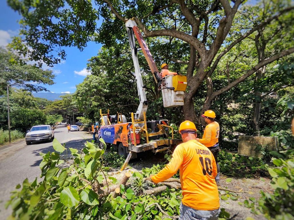 Completan trabajos en carretera nacional Las Trincheras - Agencia Carabobeña de Noticias