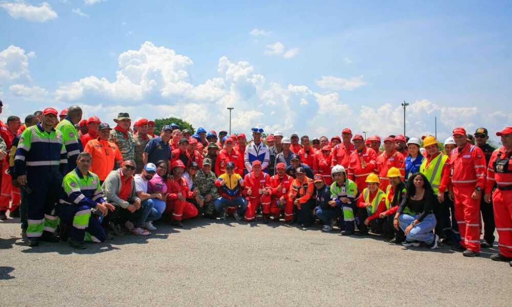 Lacava encabezó Simulacro de Protección Civil - Agencia Carabobeña de Noticias