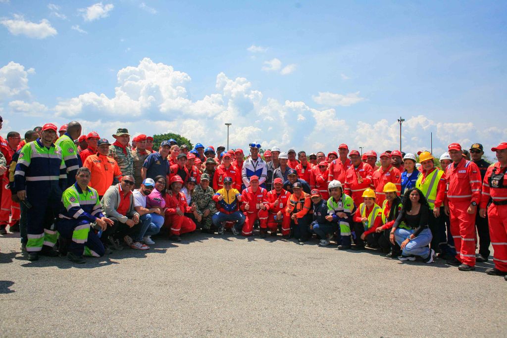 Lacava encabezó Simulacro de Protección Civil - Agencia Carabobeña de Noticias