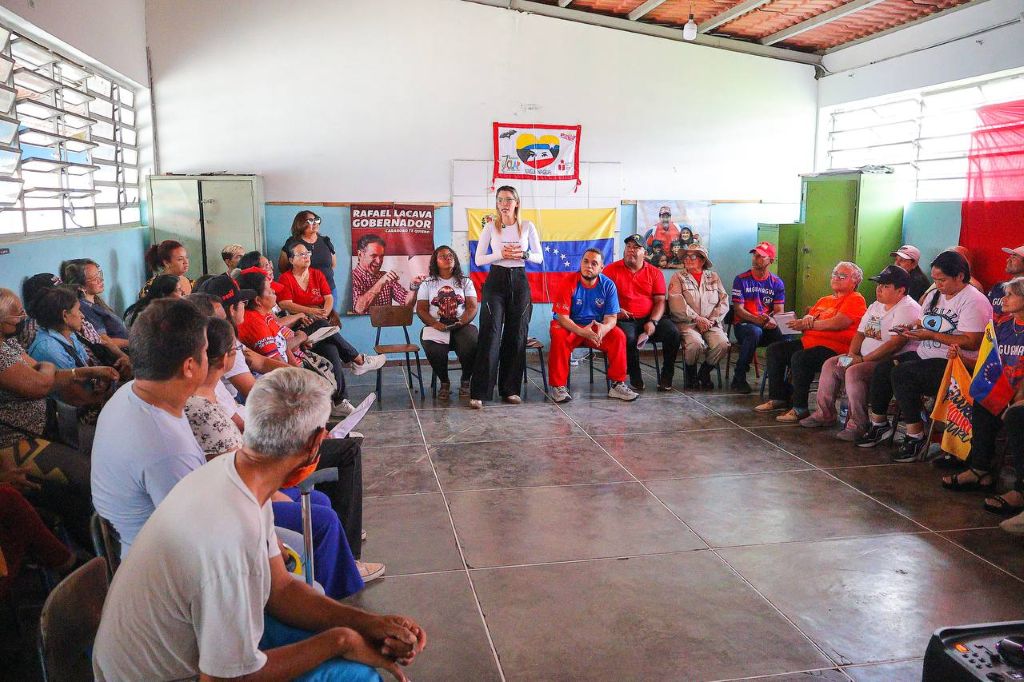 Militancia del PSUV en Naguanagua - Agencia Carabobeña de Noticias