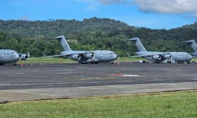 Nueve aeronaves de EEUU llegan a Panamá - Agencia Carabobeña de Noticias