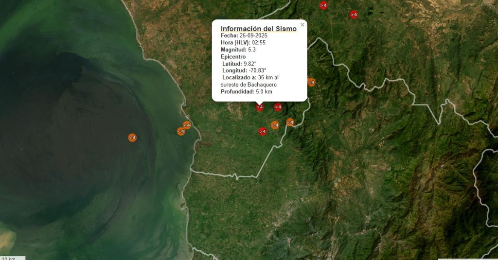 Nuevo temblor en la madrugada - Agencia Carabobeña de Noticias