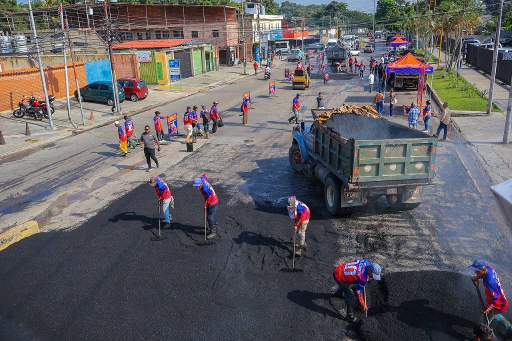 Plan de Asfaltado Naguanagua Te Quiero - Agencia Carabobeña de Noticias