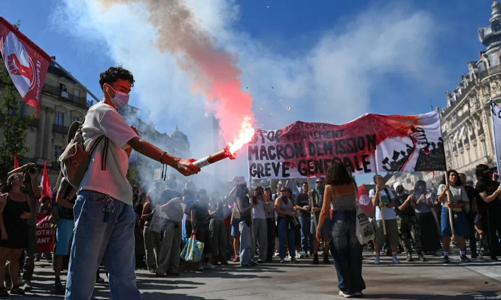 Protestas en Francia - Agencia Carabobeña de Noticias