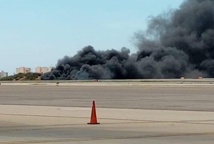 Se estrella avioneta en pista de Maiquetía - Agencia Carabobeña de Noticias