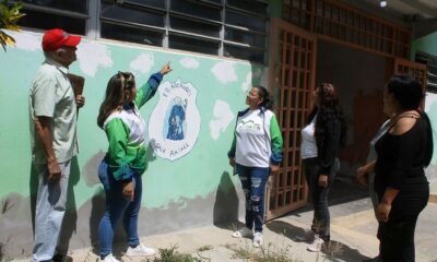 Trabajos de remodelación en E.B.E Arcángel San Rafael - Agencia Carabobeña de Noticias
