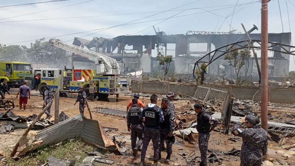 Tragedia en fábrica de fuegos artificiales en Zulia - Agencia Carabobeña de Noticias