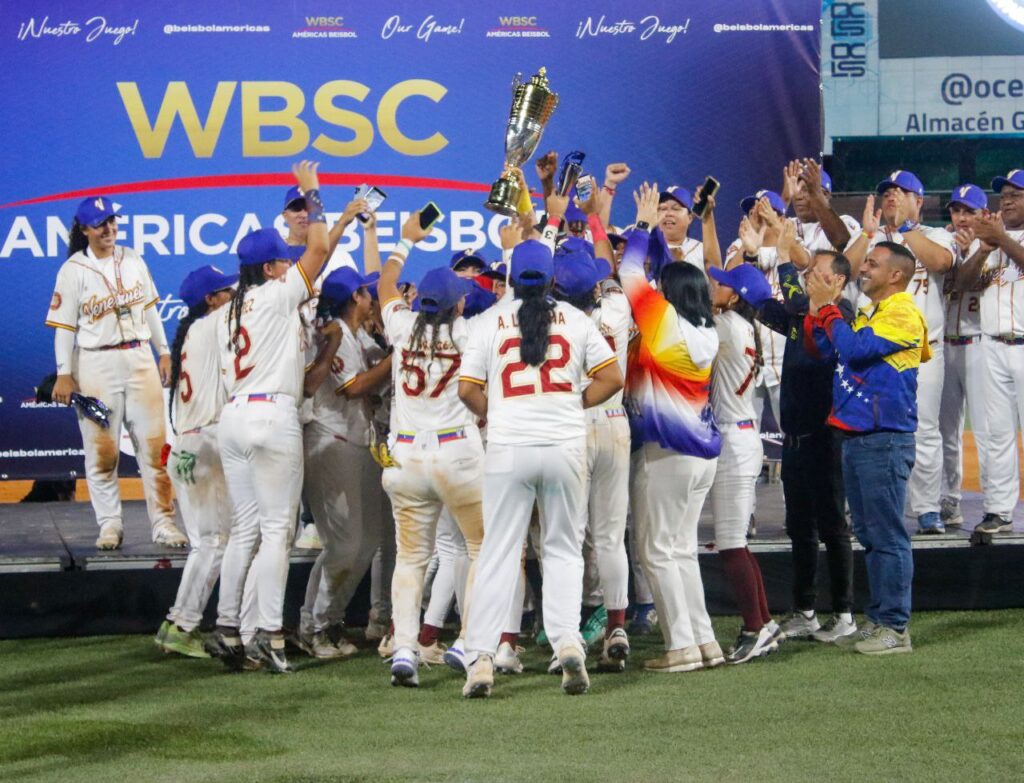 Venezuela campeón en beisbol femenino - Agencia Carabobeña de Noticias