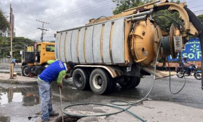 Vialsandi soluciona obstrucción de aguas residuales - Agencia Carabobeña de Noticias