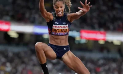 Yulimar Rojas en la final del Mundial de Tokio - Agencia Carabobeña de Noticias