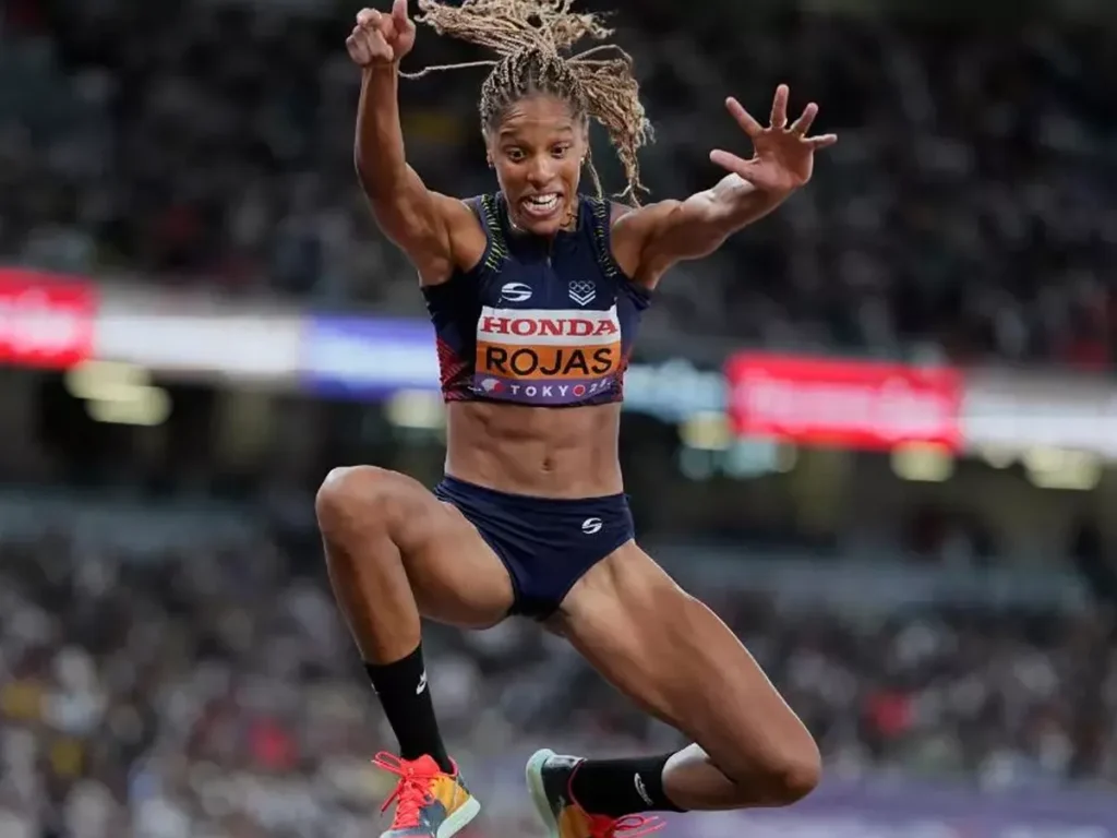 Yulimar Rojas en la final del Mundial de Tokio - Agencia Carabobeña de Noticias