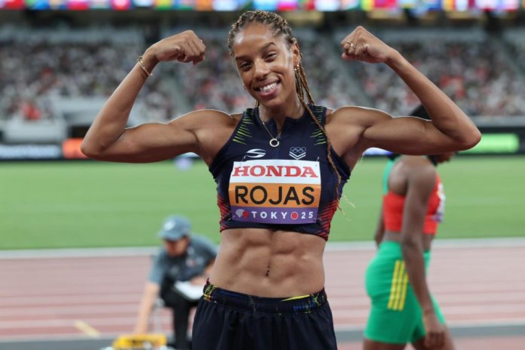 Yulimar Rojas en la final del Mundial de Tokio - Agencia Carabobeña de Noticias