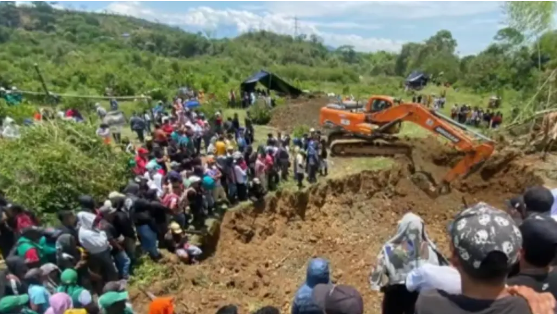 mineros atrapados Colombia