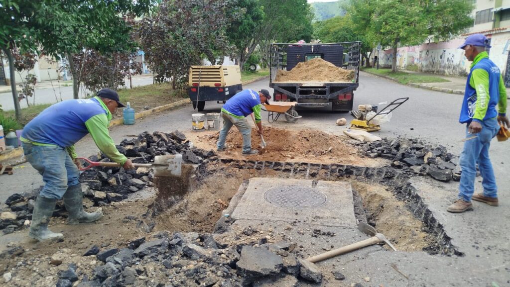 Alcaldía de San Diego repara en sector de Yuma-Los Andes - Agencia Carabobeña de Noticias