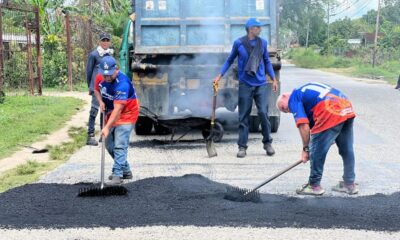 Bacheo y asfaltado en Carretera Nacional Güigüe-Valencia - Agencia Carabobeña de Noticias