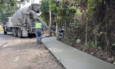 Construcción de 200 metros de acera en avenida La Cumaca - Agencia Carabobeña de Noticias