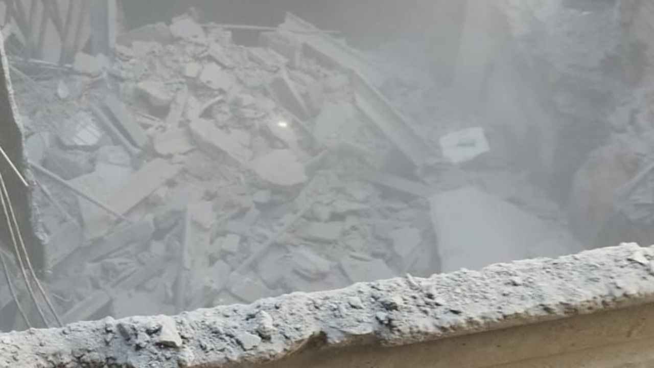 Derrumbe de edificio en Madrid