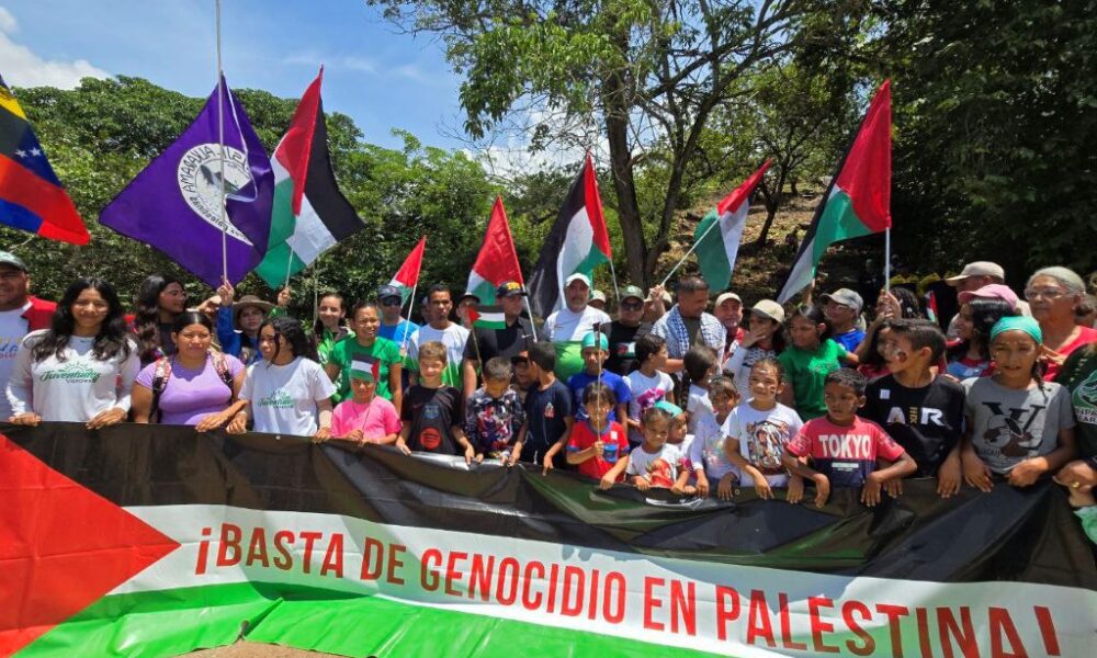 Jornada por la Paz y Soberanía de Venezuela y Palestina - Agencia Carabobeña de Noticias