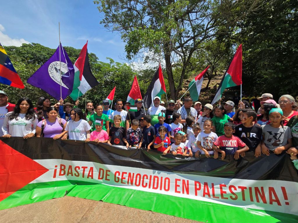Jornada por la Paz y Soberanía de Venezuela y Palestina - Agencia Carabobeña de Noticias