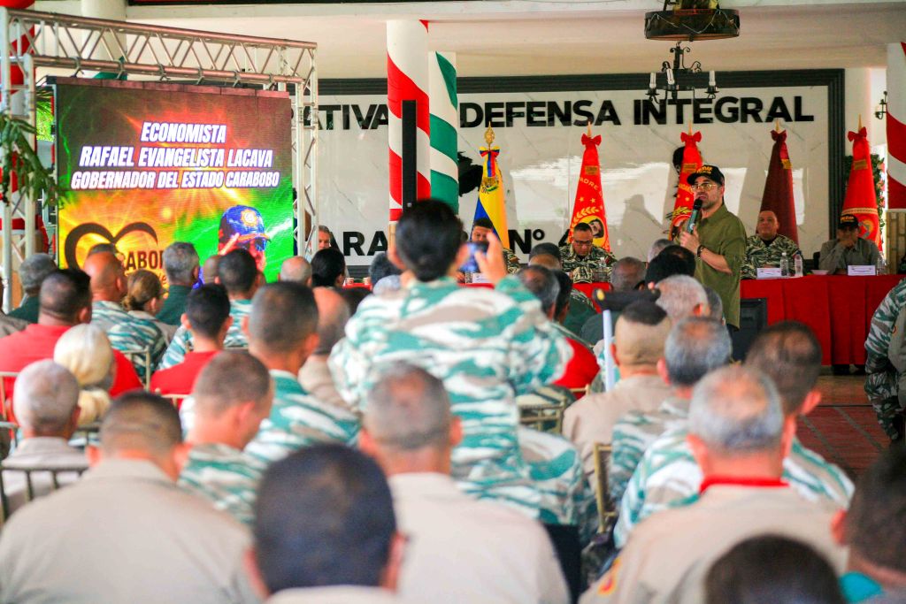 Reunión de comandantes de Unidades Comunales de Milicia - Agencia Carabobeña de Noticias