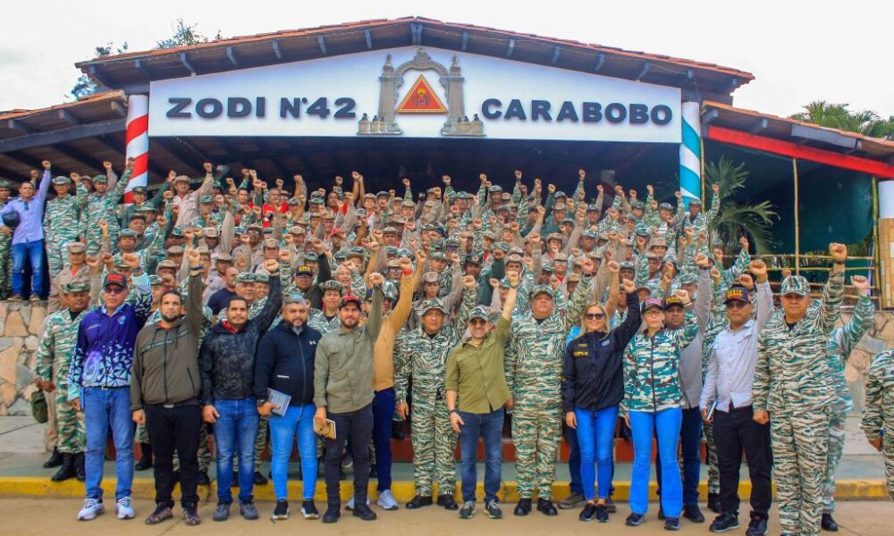Reunión de comandantes de Unidades Comunales de Milicia - Agencia Carabobeña de Noticias