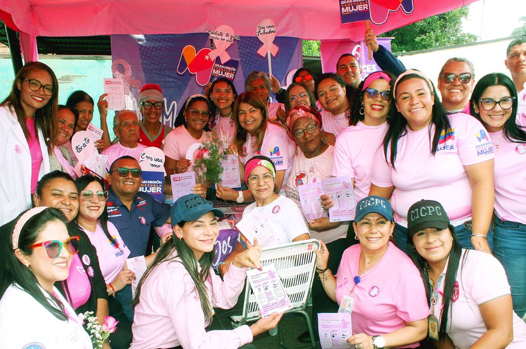 Ruta Rosa en Barrio Oeste I de Naguanagua - Agencia Carabobeña de Noticias