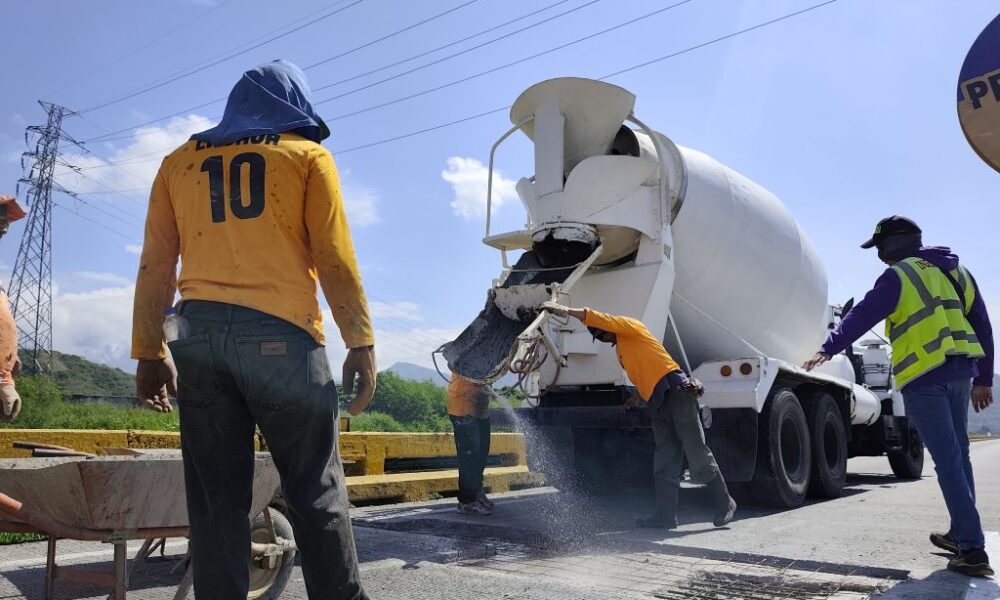 Trabajos de rehabilitación del viaducto la Cabrera - Agencia Carabobeña de Noticias