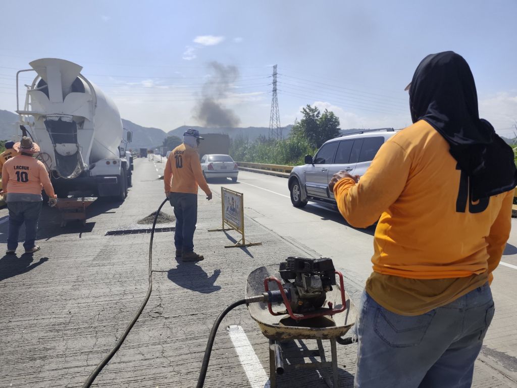 Trabajos de rehabilitación del viaducto la Cabrera - Agencia Carabobeña de Noticias