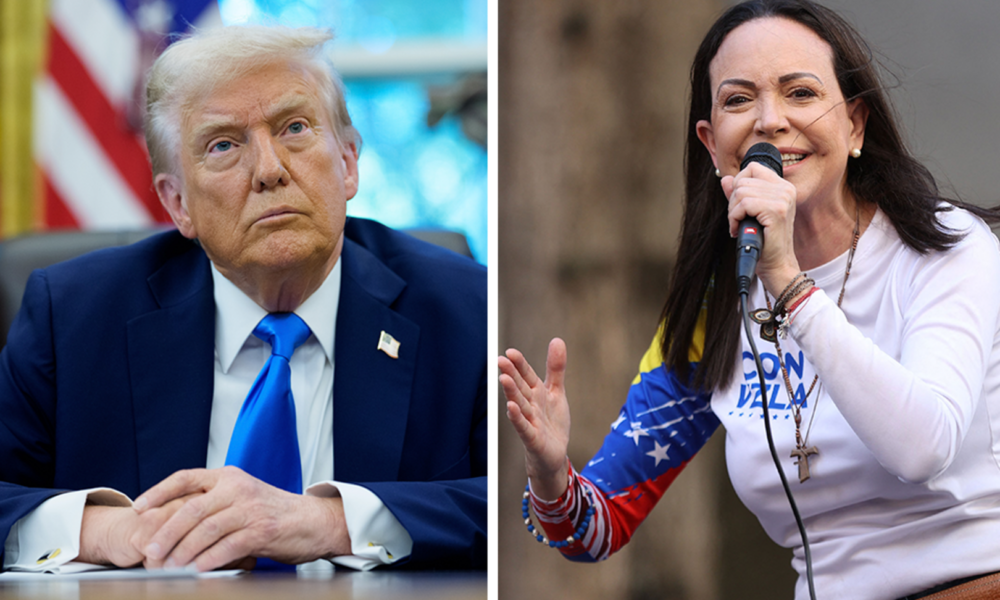 Trump dice que María Corina Machado le dedicó el Nobel - Agencia Carabobeña de Noticias
