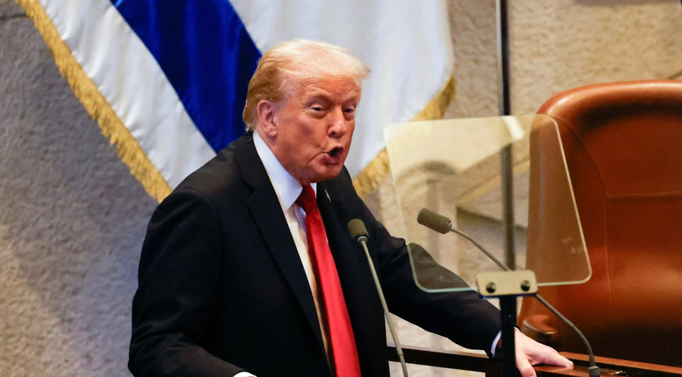 Trump Parlamento israelí