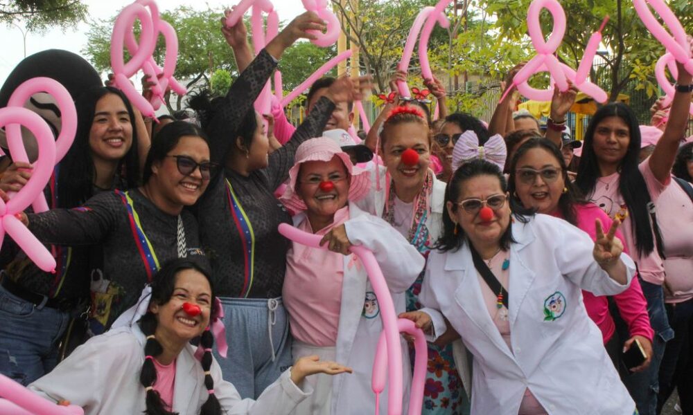 caminata rosa Tócate para que no te toque - Agencia Carabobeña de Noticias