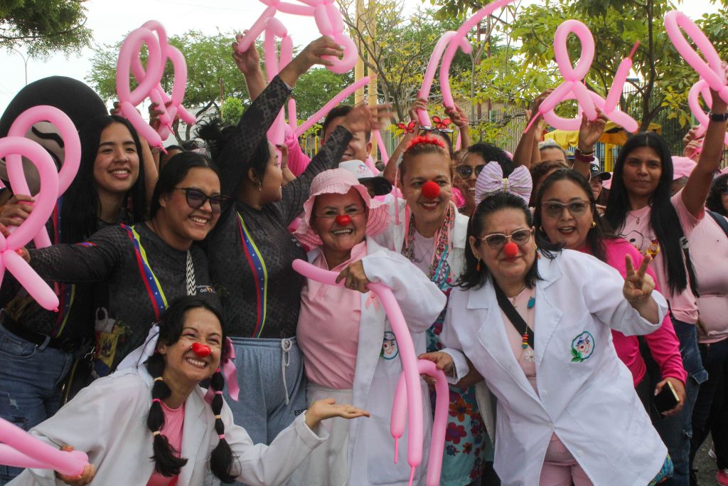 caminata rosa Tócate para que no te toque - Agencia Carabobeña de Noticias