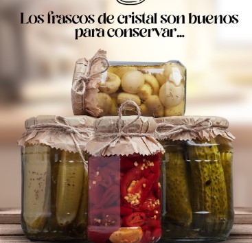 conservar envases de vidrio