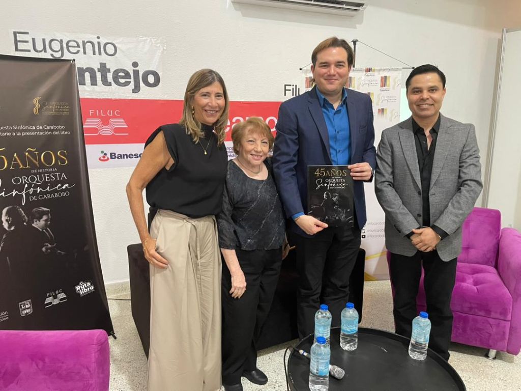libro 45 años de la Orquesta Sinfónica de Carabobo - Agencia Carabobeña de Noticias
