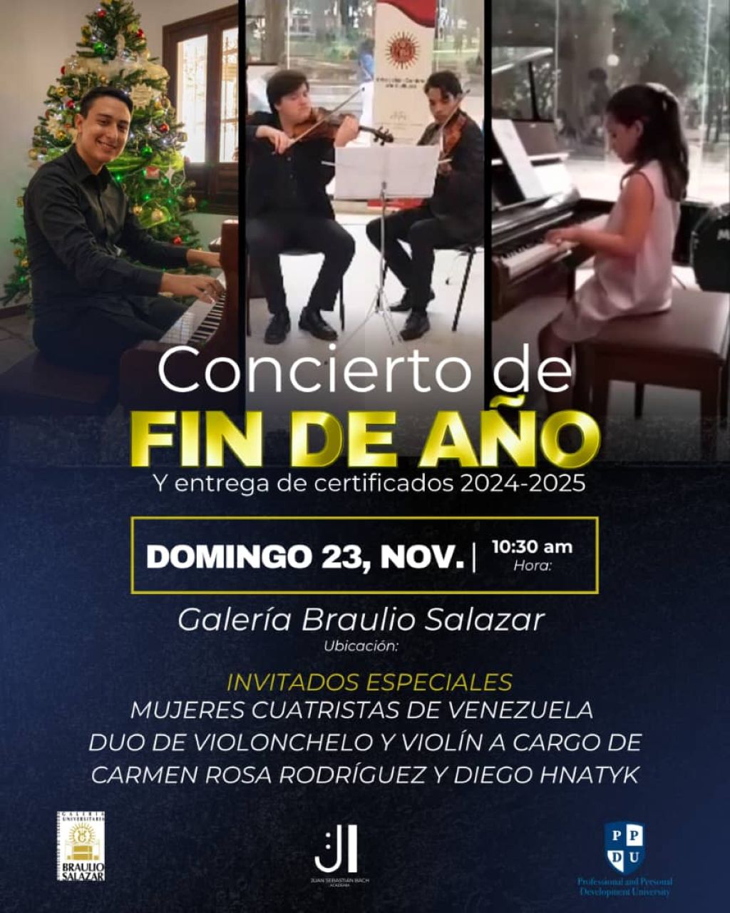 Concierto de la Academia Juan Sebastián Bach - Agencia Carabobeña de Noticias