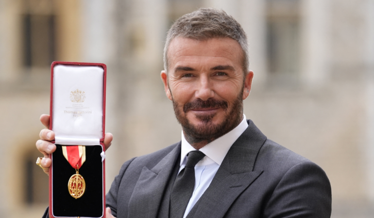 David Beckham Caballero foto REUTERS
