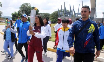 Encendido Fuego Patrio de Juegos Comunales - Agencia Carabobeña de Noticias