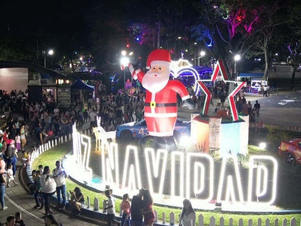 Encendido de la Navidad en el sur de Valencia - Agencia Carabobeña de Noticias