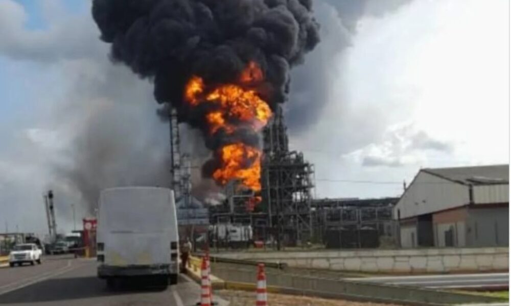 Explosión en planta de nafta en Petrocedeño - Agencia Carabobeña de Noticias