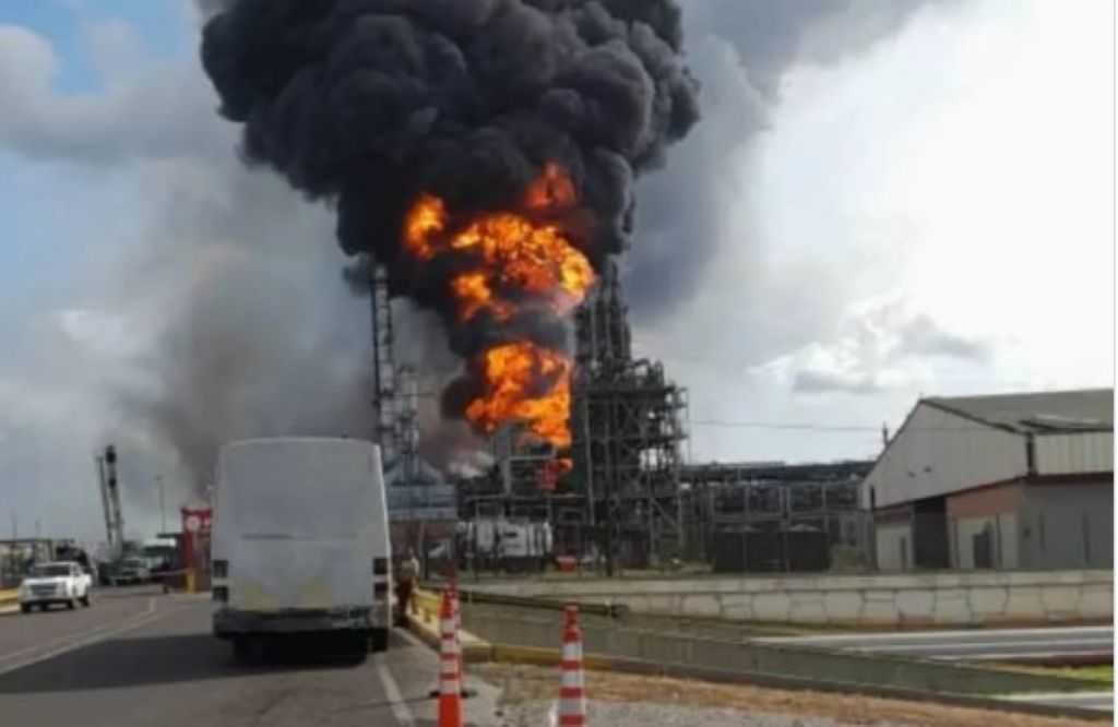 Explosión en planta de nafta en Petrocedeño - Agencia Carabobeña de Noticias