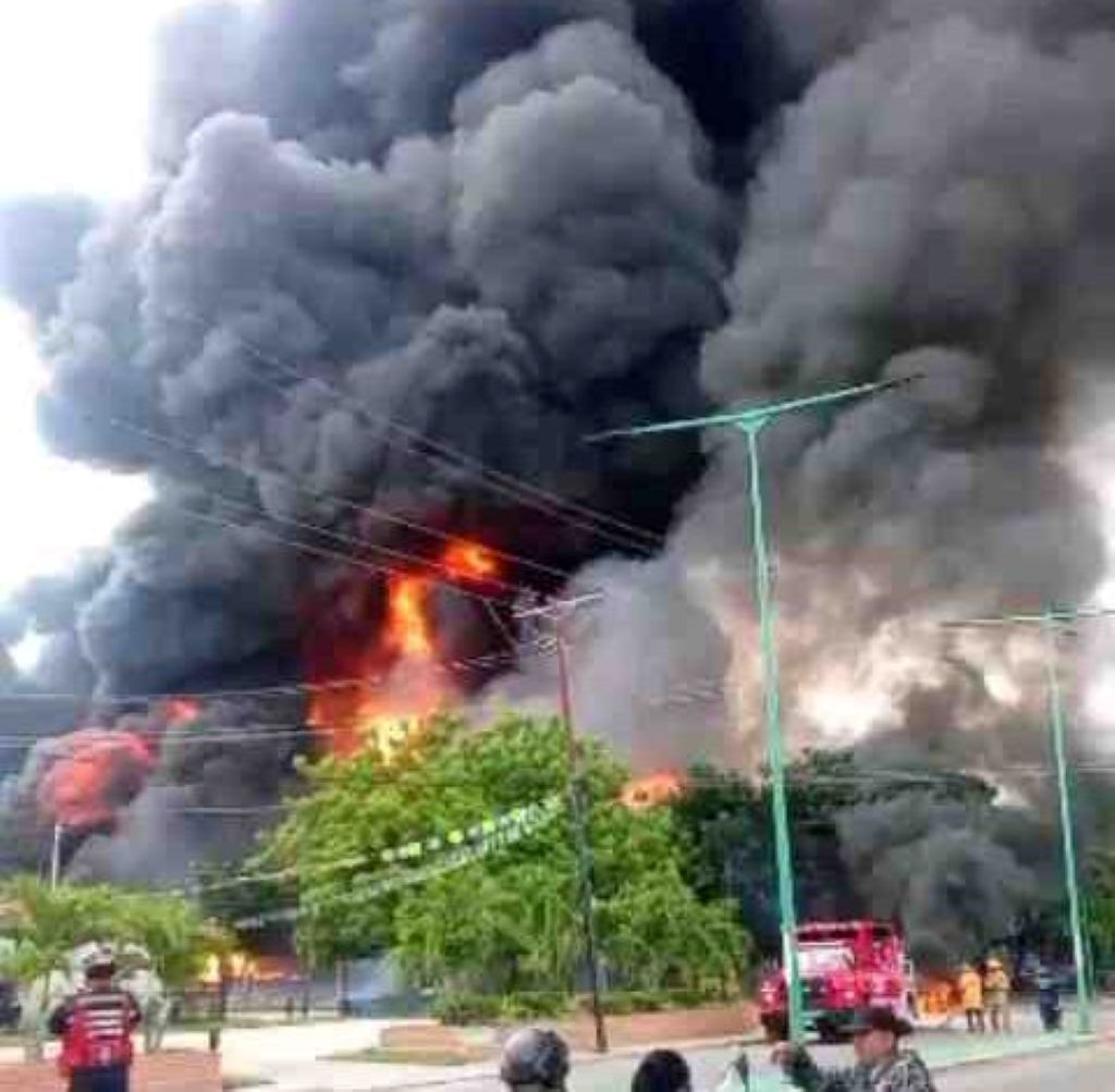 Incendio al sur de Valencia - Agencia Carabobeña de Noticias