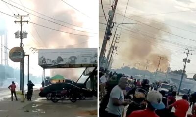 Incendio en puesto de venta de fuegos artificiales - Agencia Carabobeña de Noticias