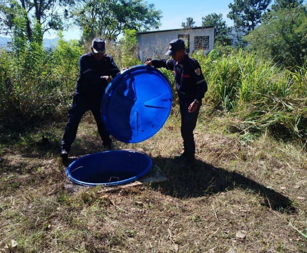 Inspección preventiva contra incendios en Cerro El Café - Agencia Carabobeña de Noticias